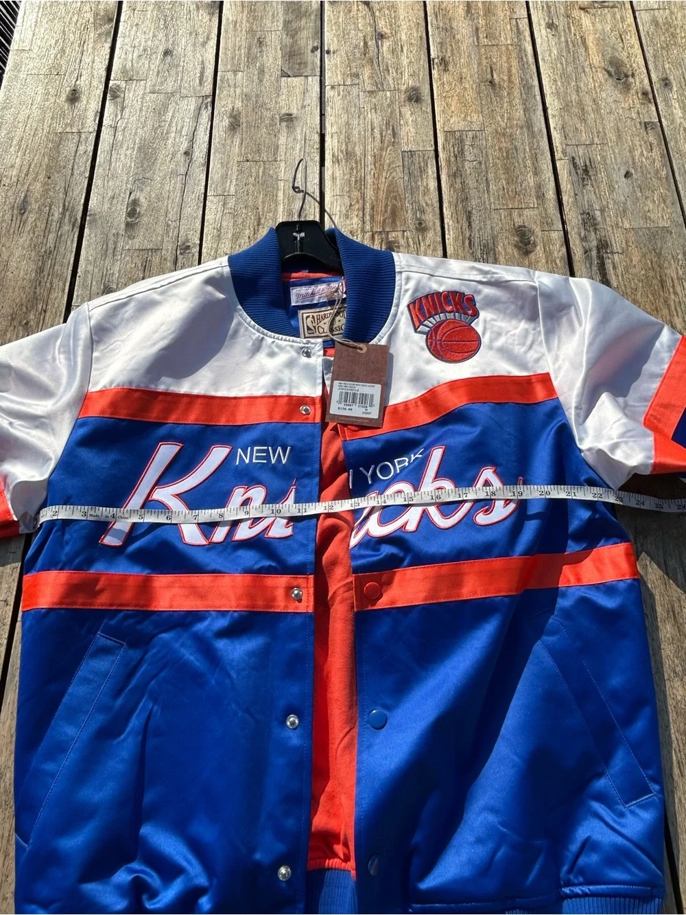 Mitchell & Ness NEW YORK KNICKS Hardwood Classics Jacket | Size M